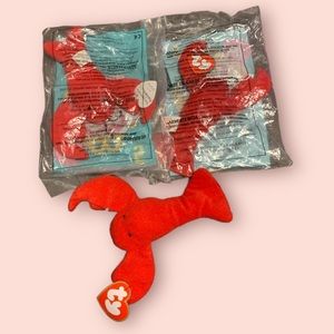 3; 1998 Mcdonalds Ty Beanie Baby Collection Pinchers Toy 5 Rare And Retired